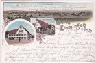 78576 Emmingen ab Egg (Emmingen-Liptingen), Farblitho, ca. 1895 