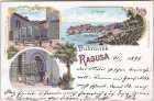 Dubrovnik, Ragusa, Farblitho, ca. 1895