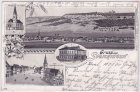 78549 Spaichingen, u.a. Städtisches Schulhaus, Litho, ca. 1900 