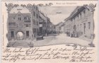 79650 Schopfheim, Straßenansicht, Neuthor, ca. 1900 