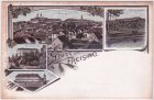 85354 Freising, u.a. Knabenseminar, Farblitho, ca. 1900 