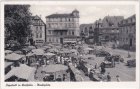 59555 Lippstadt in Westfalen, Markt, ca. 1955 