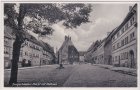 06526 Sangerhausen, Markt mit Rathaus, ca. 1935 