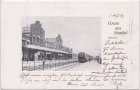 39576 Stendal, Bahnhof, Eisenbahn, ca. 1900 
