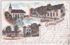02999 Groß Särchen (Lohsa), Gasthof, Farblitho, ca. 1900 