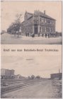 06369 Trebbichau an der Fuhne, u.a. Bahnhof, ca. 1920 