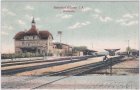 39439 Güsten in Anhalt, Bahnhof, ca. 1905 