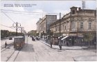 Belgrad (Beograd), Rue du roi Alexander, Straßenbahn, ca. 1920 