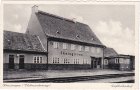Kreuzingen (Elchniederung), Skaisgirren, Großbahnhof, ca. 1930 