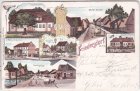15754 Friedersdorf in der Mark (Heidesee), Farblitho, ca. 1900 