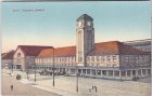 Basel, Badischer Bahnhof, Straßenansicht, ca. 1915 