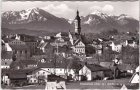 83278 Traunstein (Oberbayern), Ortsansicht, ca. 1960