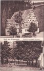 92275 Hirschbach (Oberpfalz), Gasthof zum Goldenen Hirsch, ca. 1920 