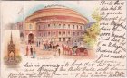 London, Albert Hall, Farblitho, ca. 1900