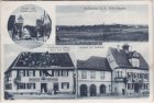 70736 Oeffingen (Fellbach), u.a. Gasthaus zum Adler, ca. 1915
