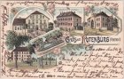 27356 Rotenburg (Wümme), u.a. Hotel Altwein, Farblitho, ca. 1895