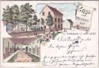 47803 Krefeld, Milchkurhof Meiner, Farblitho, ca. 1895