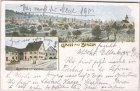 79589 Binzen, Gasthof Zum Ochsen, Farblitho, ca. 1900