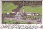 Brenner (Südtirol), Bahnhof, Farblitho, ca. 1900